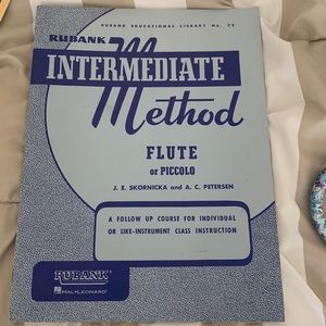 Flute practice book